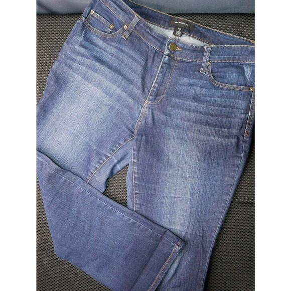 Who What Wear Medium Rise Straight Leg Denim Jean Pants Size 10 / Inseam 26 - Picture 1 of 5